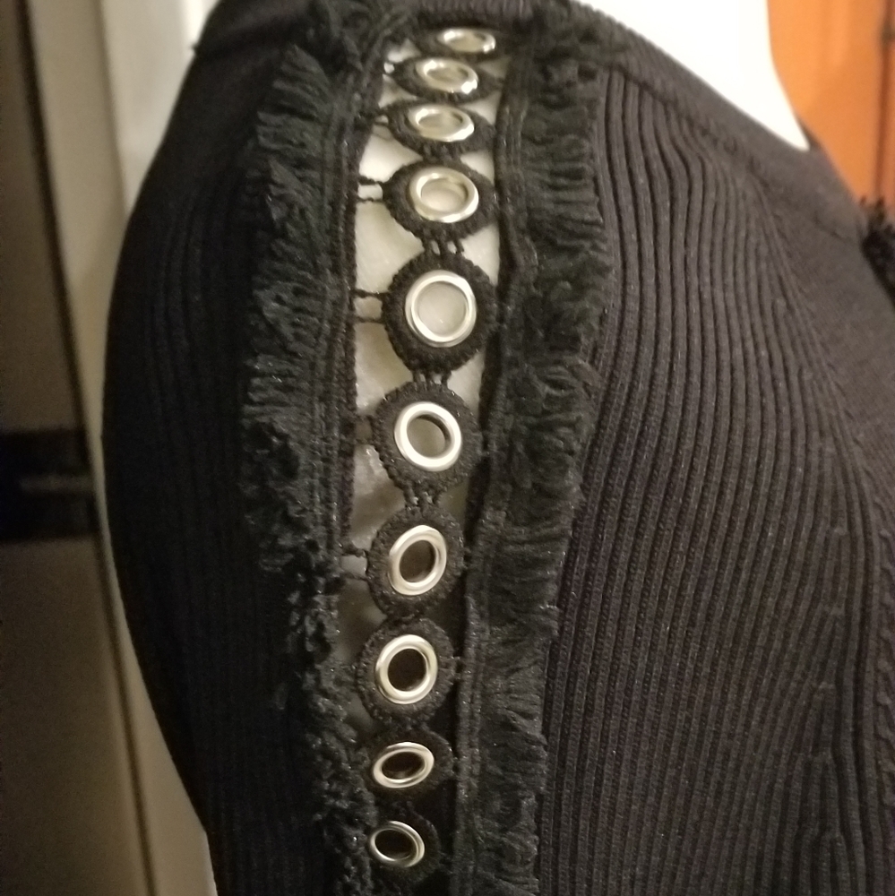 NWT Form Fitting Midi Sweater Dress - Picture 3 of 3
